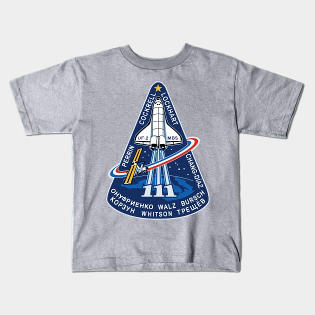 STS-111 Kids T-Shirt by Rush Creative Tees